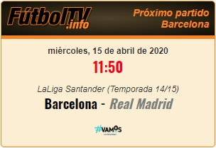 Widget de próximo partido